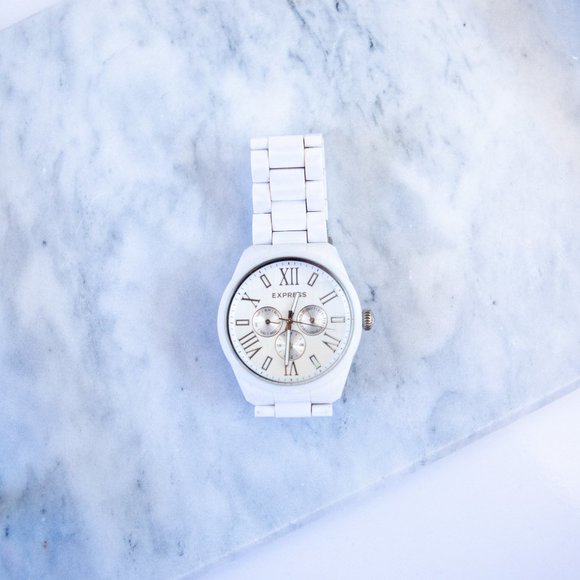 Express Women's Multi-Function Watch - White - Picture 2 of 6